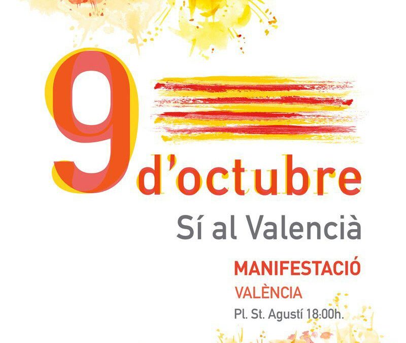 9 d’octubre: Diada del País Valencià