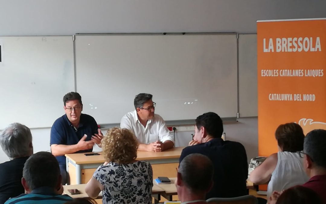 Presentació  La Bressola. 40 anys d’immersió a la Catalunya Nord, a l’UCE